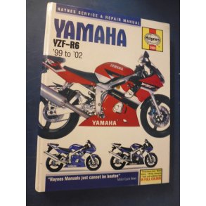 HAYNES MANUAL VRSTEDS HNDBOG 3900 YAMAHA YZF-R6 1999-2002