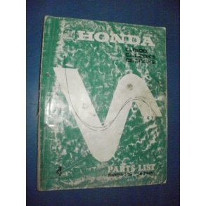 RESERVEDELS KATALOG  PARTS CATALOG HONDA  CB 500K1-K2