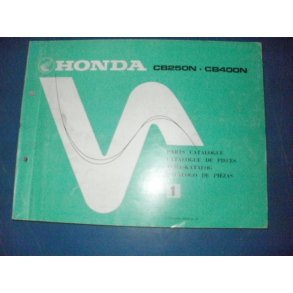RESERVEDELS KATALOG  PARTS CATALOG HONDA CB 250N CB 400N