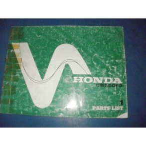 RESERVEDELS KATALOG  PARTS CATALOG HONDA CB 550F2