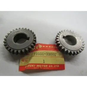  BREAKER CAM SHAFT DRIVE GEAR  GT 380 12551-33001 STK PRIS
