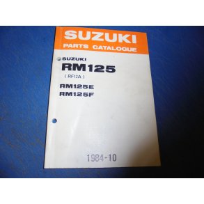 SPAREPARTS CATALOG  RESERVEDELS KATALOG  RM 125E-F 9900B-20030