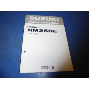 PARTS CATALOGUE  RESERVEDELS KATALOG  RM 250E 9900B-28008