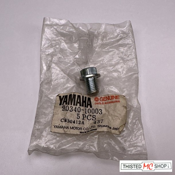 BUNDPROP PLUG XT 250 XT 500 XT 600 OG ANDRE 90340-10003  367-18588-00 MED KOBBERSKIVE