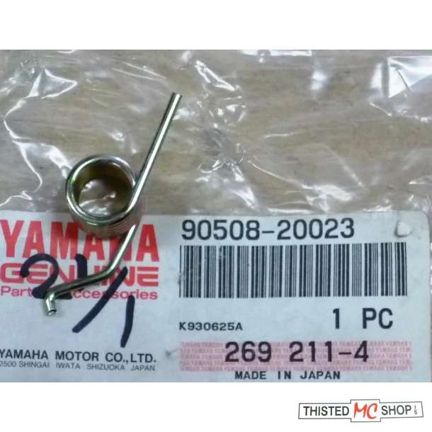 FJEDER SPRING FODHVILER PW 50 XT 350 XV 250 OG ANDRE 214-27426-00 90508-20023 90508-20023-09
