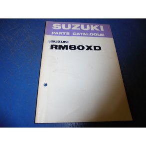 PARTS CATALOGUE  RESERVEDELS KATALOG  RM 80XD 99000-93015
