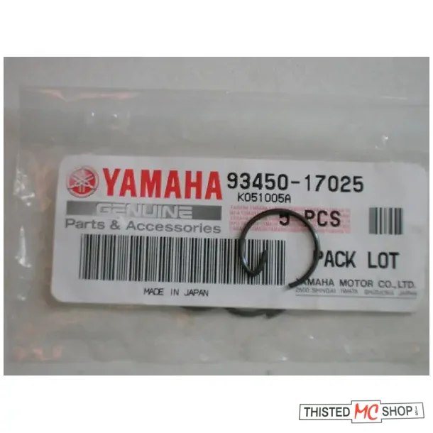 LSERING KRYDSPIND  CIRCLIP 93450-17025  137-11634-00 STK PRIS