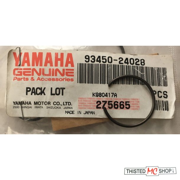 LSERING KRYDSPIND  CIRCLIP   93450-24028 256-11634-00  STK PRIS