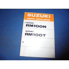 PARTS CATALOGUE  RESERVEDELS KATALOG  RM 100N-T 99000-93811