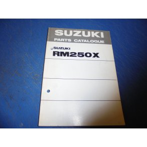 PARTS CATALOGUE  RESERVEDELS KATALOG  RM 250X 99000-94535