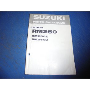SPAREPARTS CATALOG  RESERVEDELS KATALOG  RM 125Z-D 99000-94716