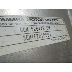 STEL FRAME FZR 1000 3GM-21110-00 3LK-21110-00 1989-95 BRUGT 