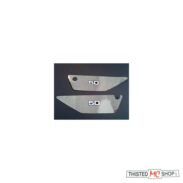 EMBLEM SIDEDKSEL CROM H OG  V   FS1 50 2G1-21781-10UO 2G1-21782-10UO  K - DX 1978