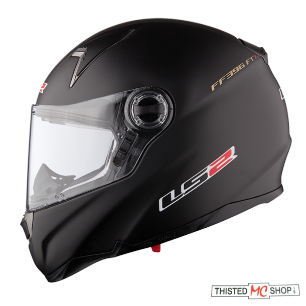 LS2 FF396 MAT BLACK, PINLOCK ANTI DUG, AIR PUMP SYSTEM, SOLBRILLE
