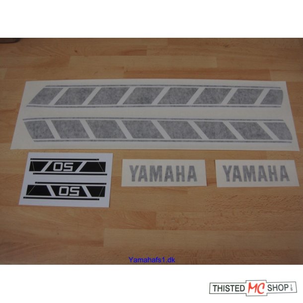 STAFFERING ST  SORT SORT SKRIFT TANK  SIDEDEK  FS1 50 1J5-24244-00UO 1J5-24245-00UO  K - D 1976