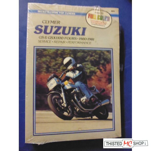 CLYMER MANUAL VRKSTEDS HNDBOG M378 SUZUKI GSX 1100 1980-81