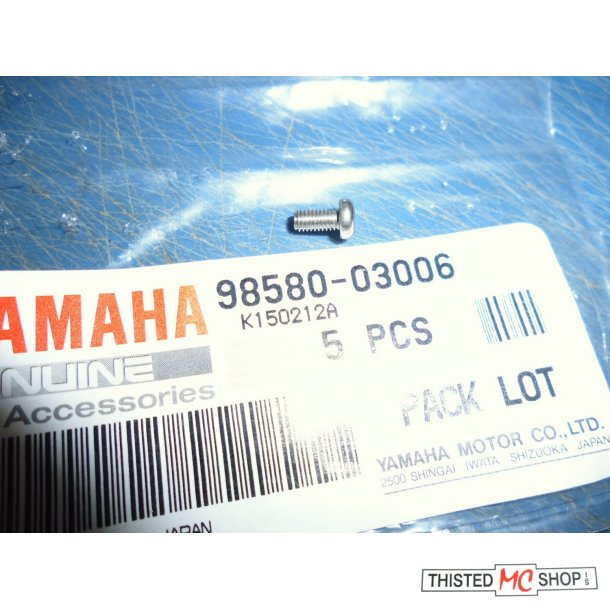 SKRUE SCREW LENS FS1 50 98501-03006 98580-03006   97802-03006 98580-03005 K - DX 1977-79  STK PRIS
