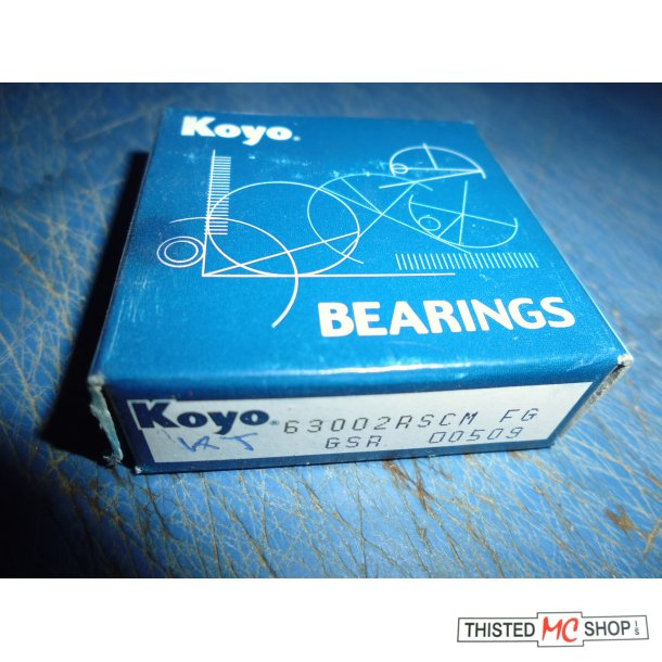 LEJE FORHJUL BEARING FRONT WHEEL FS1 50 93306-30003UO K  77-79 VENSTRE HJRE 6300-2RS