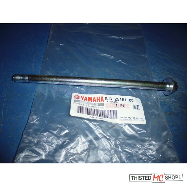 AKSEL FORHJUL AXLE WHEEL FRONT   FS1 50 YB-1 50 2JG-25181-00 353-25181-01 K 1977-79   10X182MM  