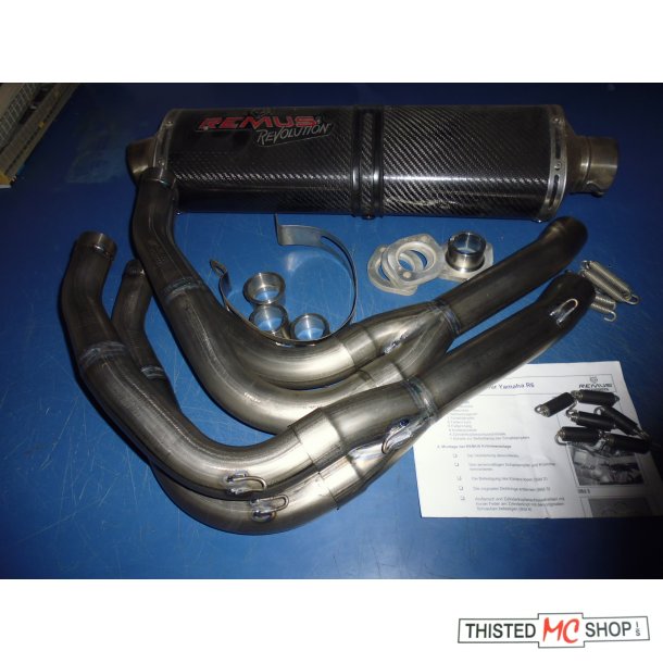 EXHAUST 4 I 1 YAMAHA YZF-R6 2003-05 REMUS REVOLUTION