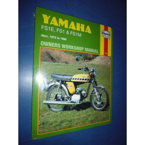 HAYNES MANUAL VRKSTEDS HNDBOG 0166 YAMAHA FS1 50 1972-90 