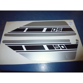 EMBLEM SIDEDKSEL SLV H OG V FS1 50 1Y1-21781-00UO 1Y1-21782-00U0    K - DX   1977-79