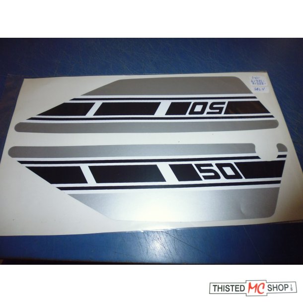 EMBLEM SIDE DKSEL SLV H OG V FS1 50 1Y1-21781-00UO 1Y1-21782-00U0    K - DX   1977-79