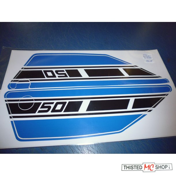 EMBLEM SIDE DKSEL BL H OG V  FS1 50 1Y1-21781-40UO 1Y1-21782-40U0   K-DX   1977-79
