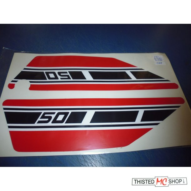 EMBLEM SIDE DKSEL RD H OG V  FS1 50 1Y1-21781-20UO 1Y1-21782-20U0   K-DX   1977-79