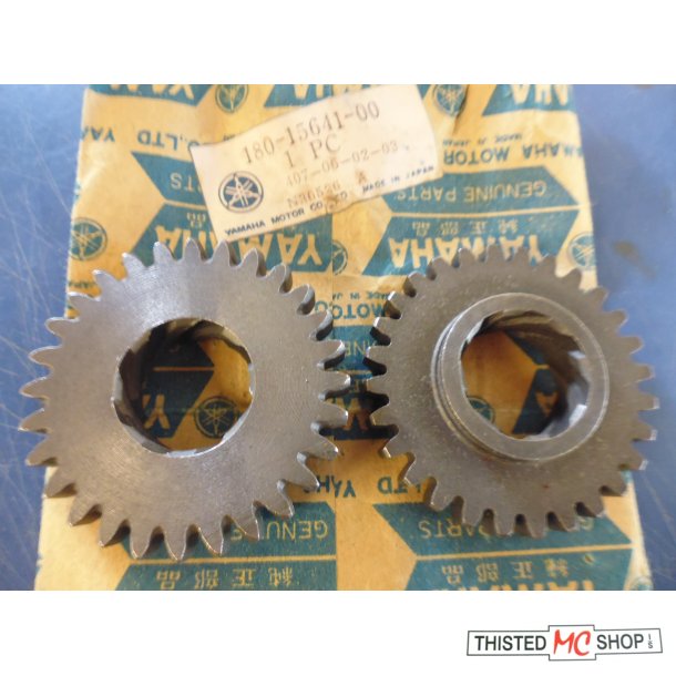 KICKSTARTER HJUL GEAR KICK  FS1 50 180-15641-00 28 T K 1969-73 5GEAR   STK PRIS