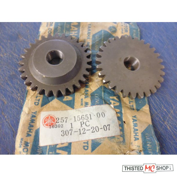 KICKSTARTERHJUL  FS1 50 257-15651-00 28T    1969-73 STK PRIS