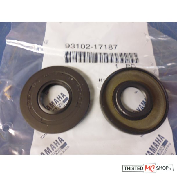 PAKDSE OIL SEAL KDEHJUL FOR  FS1 50 og 2GEAR  93102-17187  17-40-5MM    1979- STK PRIS