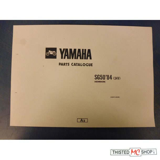 RESERVEDELS KATALOG   STING SG 50 1984 34V-28198 -00UO