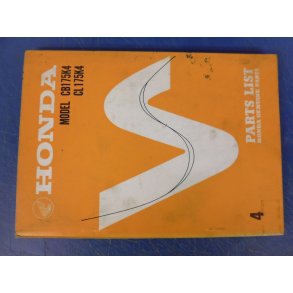 RESERVEDELS KATALOG  PARTS CATALOG HONDA CB 175K4-5