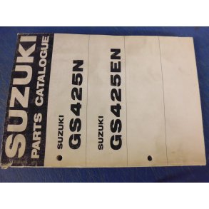 RESERVEDELS KATALOG PARTS CATALOG  SUZUKI GS 425 N-EN 99000-93770