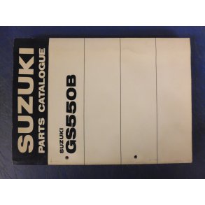 RESERVEDELS KATALOG PARTS CATALOG  SUZUKI GS 550 B 99000-93360