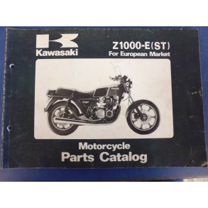 RESERVEDELS KATALOG  PARTS CATALOG  KAWASAKI Z 1000E-ST 99910-1037-01