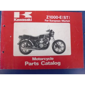 RESERVEDELS KATALOG  PARTS CATALOG  KAWASAKI Z 1000E-ST 99910-1037-02