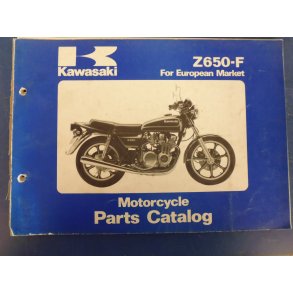 RESERVEDELS KATALOG  PARTS CATALOG  KAWASAKI Z 650F 99910-1099-01