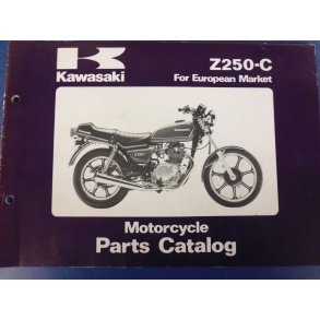 RESERVEDELS KATALOG  PARTS CATALOG  KAWASAKI Z  250C 99910-1154-01