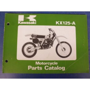 RESERVEDELS KATALOG  PARTS CATALOG  KAWASAKI KX 80A  99910-1132-01
