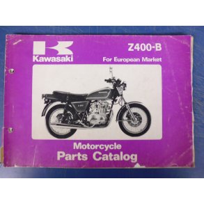 RESERVEDELS KATALOG  PARTS CATALOG  KAWASAKI Z 400B 99910-1015-02
