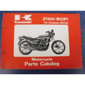 RESERVEDELS KATALOG  PARTS CATALOG  KAWASAKI Z 1100B-GP  99910-1184-01