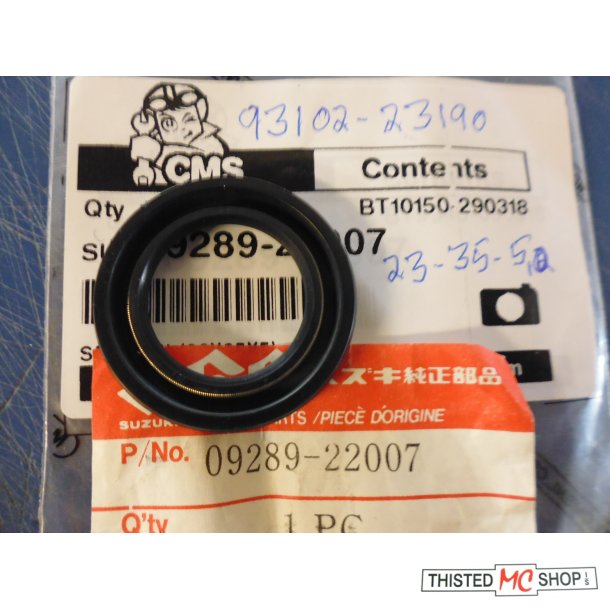 PAKDSE OIL SEAL 23 X 35 X 5 09289-22007 93102-23190 93102-23152