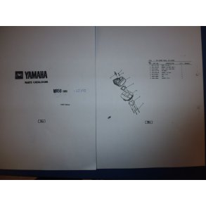 RESERVEDELS KATALOG  MR 50 1981 5R5-28198-00UO 