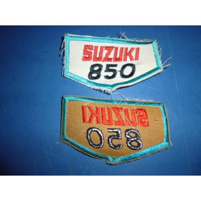 MOTORCYKEL CUBIC STOFM�RKE  850 CC  SUZUKI