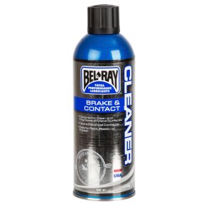 BREMSE OG KONTAKT CLEANER BRAKE AND CONTACT  400ML BELRAY FS1 50 CD 50 ST 50 DAX VERDENS BEDSTE 